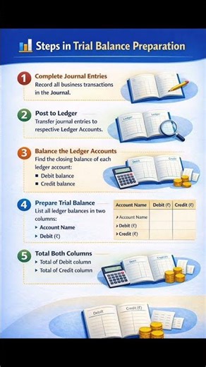 📊 Trial Balance #viral #accounting #trialbalance