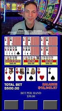 $500 a Hand - We are UP & OUT!