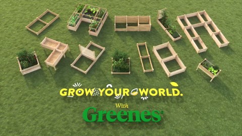 Greenes Fence Gray Galvanized Steel Rectangle Raised Garden Bed (48 in. L x 24 in. W x 10 in. H) RCM10AI