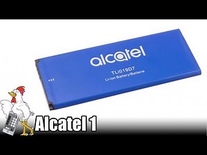 Guía del Alcatel 1: Cambiar batería