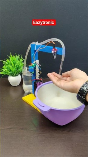 Automatic Water Tap without Arduino Uno #automaticwatertap #tap #arduinoprojects #withoutarduino #💦