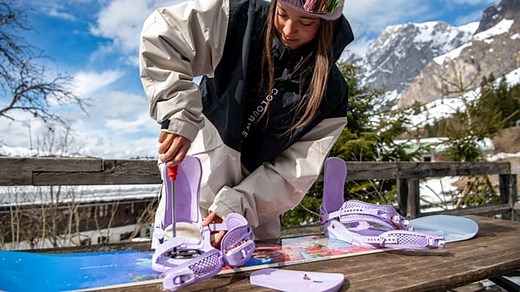 Snowboard Bindung Einstellen & Montieren