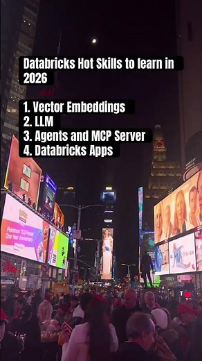Hot skills to learn in Databricks in 2026