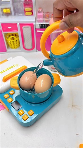 Unbelievable ASMR Sounds from Kitchen Toys #asmr #cookware #kitchenset