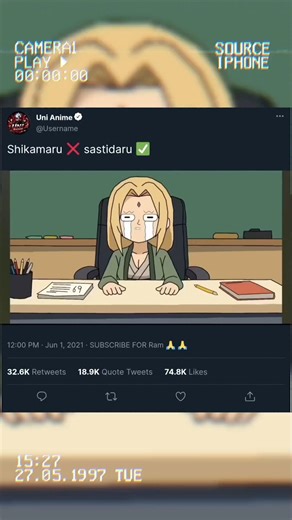 Shikamaru ❌ sastidaru ✅ | Naruto parody #shortsfeed #shorts