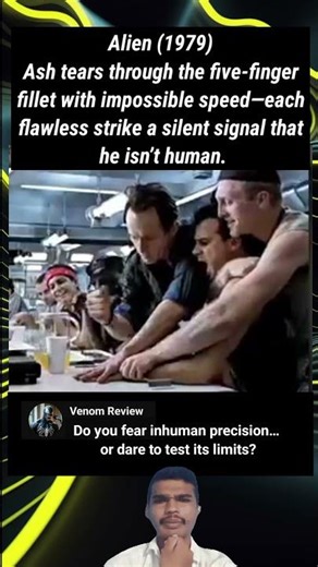Alien (1979) – Ash Reveals His Inhuman Precision