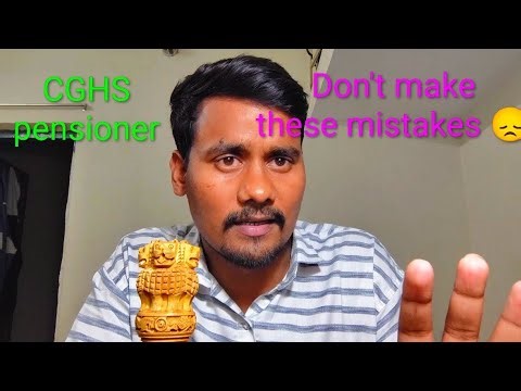 Pensioner ये गलती ना करें 😱| Don't make payment first for CGHS card | #cghs #pension #kvs #govtjobs