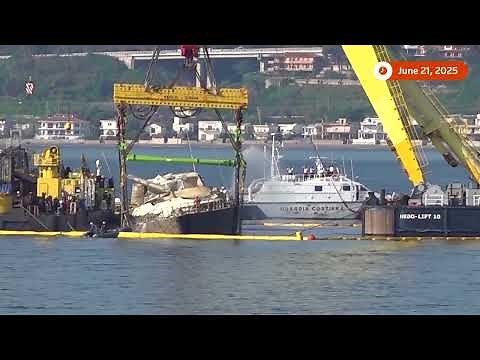 Mike Lynch's Bayesian yacht lifted from sea off Sicily | REUTERS