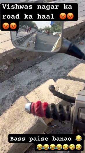 Vishwas nagar road haal #vishwasnagar #trending #travel #shorts #explore #love #shortsfeed #shahdara