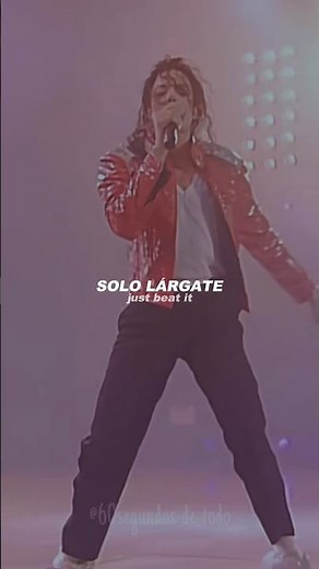 Michael Jackson - Beat It (Subtitulos Español + Lyrics) #michaeljackson #beatit #thriller #80smusic