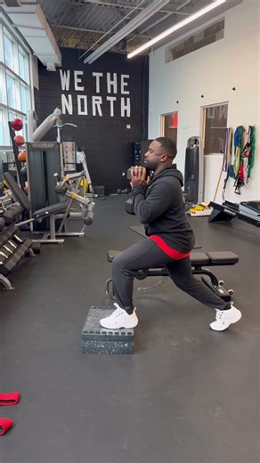 Goblet Split Squat Front Foot Elevated
