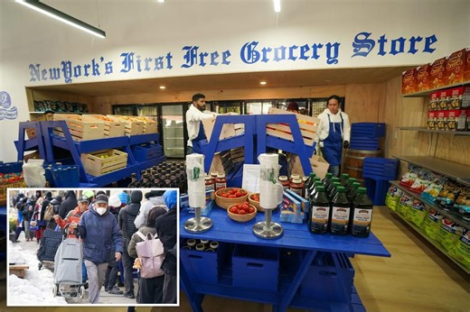 NYC gets its first ‘free grocery store’ — but it’s not what Mamdani had in mind