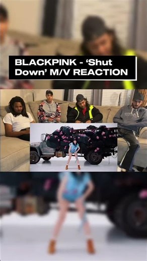 BLACKPINK - ‘Shut Down’ M/V REACTION #shorts #blackpink #kpop