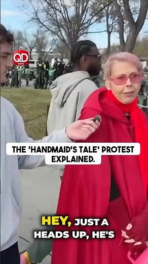 The 'Handmaid's Tale' protest explained.