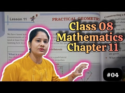 🎯Class 8 Maths Chapter 11 | Practical Geometry Full Explanation | NCERT Solutions | Part 04‪@Study21A‬