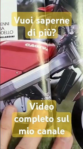 The Cagiva Mito makes its first appearance in Motosprint magazine. #cagiva #tuning #motosprint