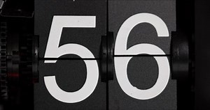 Flip Clock Clock 56 57 Time Stock Footage Video (100% Royalty-free) 1089267723 | Shutterstock