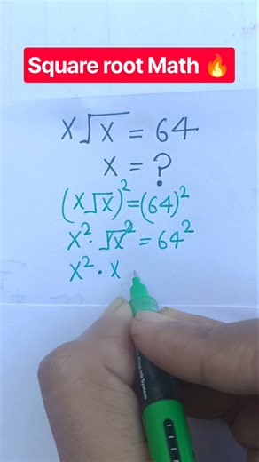 Square root Math 🔥