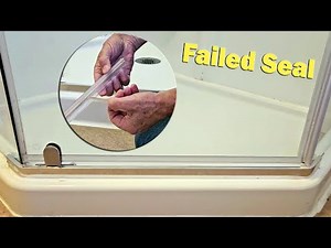 How to Replace Shower Door Seal