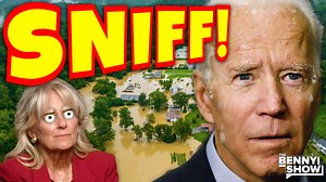 18K views · 788 reactions | Joe Biden Sniffs Hair of Disaster Victims, Claims He Can Control Weather Before Boring Them to Death OMG. | Benny Johnson | Facebook