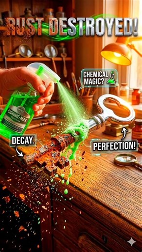 1,000-Year-Old key vs. Magic Cleaner! 😱#shorts #youtubeshorts #viral #foryou #trending