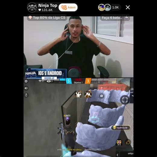 JOGANDO NA ORG DUCK ( sensi otimização na bio ) | #fyp #freefire