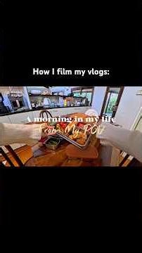 morning vlog from my POV - use link in bio or code: KTBUNTON for 15% off 🎥 #insta360goultra