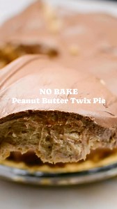 8.7K views · 51 reactions | If you love peanut butter pie, you will LOVE this recipe – it’s a NO BAKE Twix Pie! It has a shortbread crust, no bake peanut butter filling, and a chocolate top. This pie is a peanut butter lovers’ heaven – and tastes like a Twix bar!  https://www.crazyforcrust.com/no-bake-peanut-butter-twix-pie/ | CrazyforCrust | Facebook