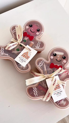 These little Gingerbread snack containers make the cutest DIY Christmas gifts, or just use as snack boxes for movie nights or travel this holiday season 😍🎄 Comment “SHOP” for all the links sent straight to you ✨🫶🏻 https://liketk.it/5ysy5 - Christmas finds, diy Christmas gifts, jolly box, viral Christmas finds, teacher gift, kids Christmas dance #christmas #viralchristmasfinds #christmasgift #christmasgiftideas #gingerbreadman #gingerbread | Megan Brown