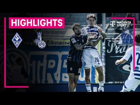 SV Waldhof Mannheim - MSV Duisburg | Highlights 3rd League | MAGENTA SPORT