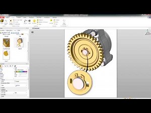 SOLIDWORKS Composer - Main Model and Digger Varying Render Modes