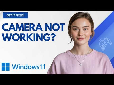 How To Fix Laptop Camera Not Turning On in Windows | Step by Step Tutorial for Beginners