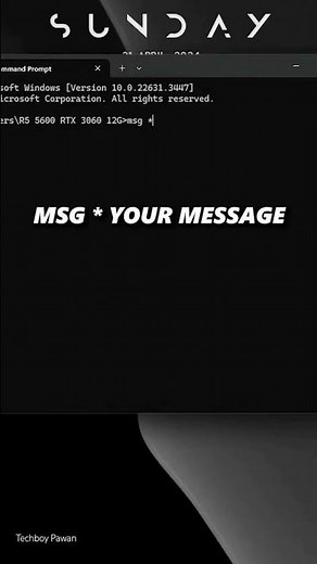 PC tips send text to all computers⚠️ #pc #trick #tips #windows #pcstips #windowstips #grow