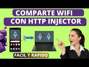 como compartir internet wifi con http injector a mi pc laptop 2023