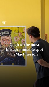 39K views · 315 reactions | Did you know that Singapore's first void deck art gallery is inspired by Van Gogh? Check out The Van Gogh Void Deck Community Art Gallery, which was officially relaunched on May 26. | The Straits Times | Facebook