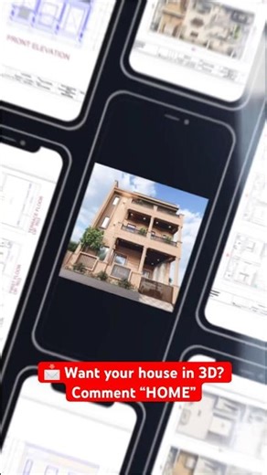 2D Plan to 3D House Design 🔥 | Don’t Build Before Watching This 😳 #customizehouse #homeplan