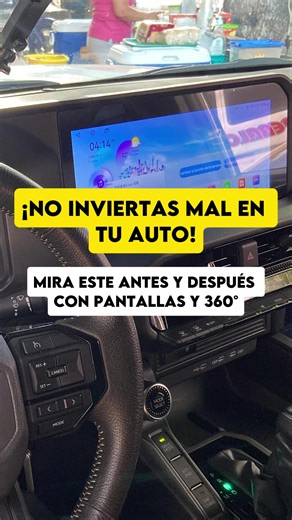 ✨ ¿Quieres llevar tu auto al siguiente nivel? En Autocenter JN tenemos los mejores centros de entretenimiento para que disfrutes cada viaje con estilo y funcionalidad. 📺 Mira este antes y después de una Toyota Prado TX 2025 😱… ¡la diferencia es increíble! ✅ Pantallas Android de alta capacidad: rápidas, fluidas y con acceso a tus apps favoritas. ✅ Android Auto y Apple CarPlay inalámbricos: conecta tu celular sin cables. ✅ Cámaras 360° universales: observa todo lo que pasa alrededor de tu vehícu