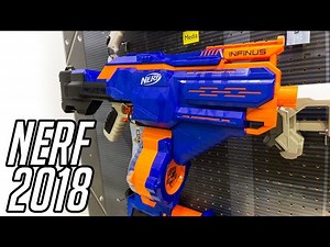 NERF INFINUS & DELTA TROOPER - First Look at Australian Toy Fair 2018