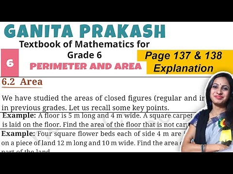 Class 6 Maths | Ganita Prakash Chapter 6 Perimeter and Area | Page 137 & 138 Explanation