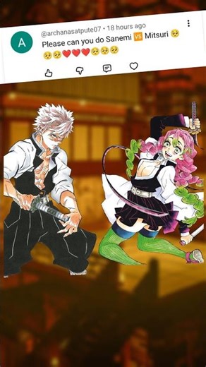 what if? Sanemi 🆚 Mitsuri #shortsfeed #shorts #demonslayer