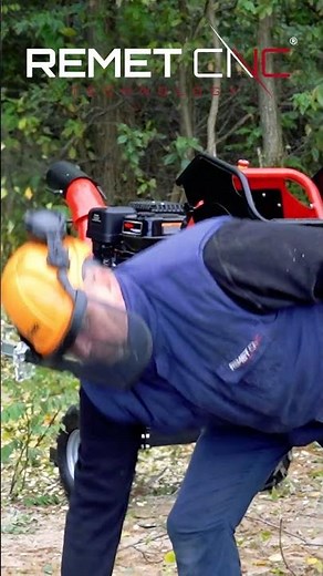 Benzin-Trommelhäcksler RB100 Remet cnc Technology