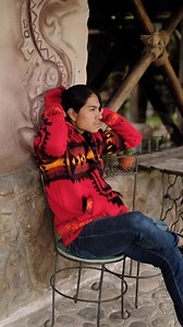 Handcrafted Alpaca Wool Jacket (red Sunset) Crafted by Indigenous Hands. Super Warm and Soft. - Etsy