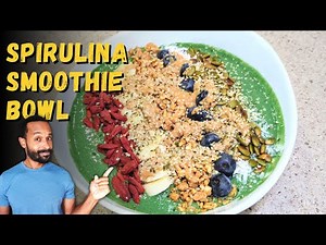 How to Make Spirulina Smoothie Bowls using the MAGIC BULLET MINI! 💪