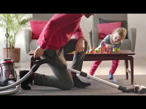 Cylinder vacuum cleaners | Hoover - H-POWER 700 - Demo Video | 60s