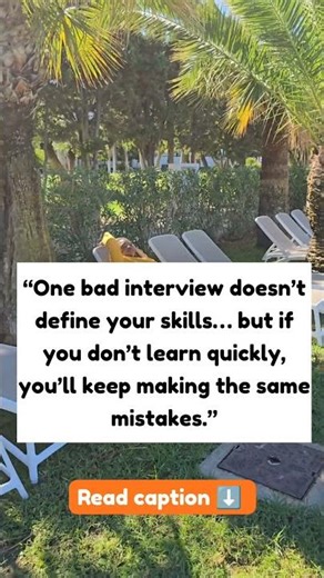 Interviews are a chance to learn!📝