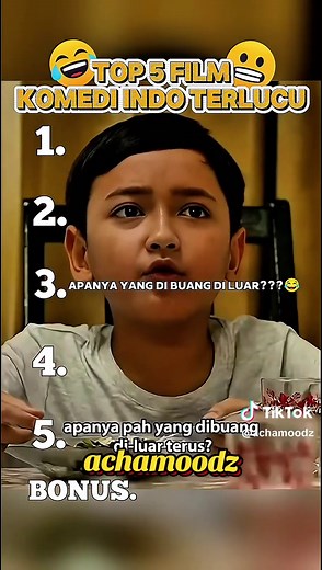 😆TOP 5 Film Komedi Indonesia Terlucu, asli dah ngakak banget 😂🤣#top5 #film #filmkomedi #viral #fypmoodz