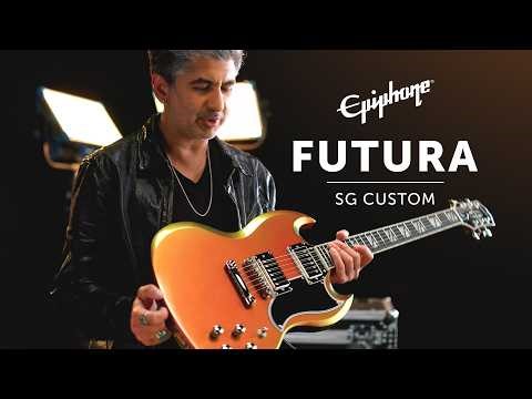 Epiphone Futura SG Custom demo–Epiphone Futura Series