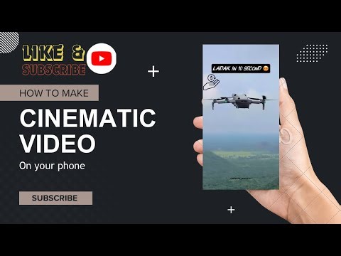 "Cinematic edit tutorial" 🤩 Want your phone videos to look like Hollywood Here #editing