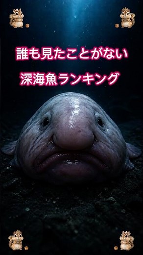誰も見たことがない深海魚ランキングTOP5【実在する謎の生物】