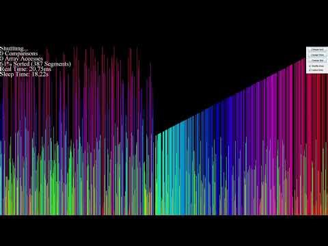 differents ways to sort colors